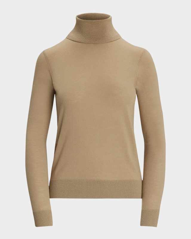 Cashmere Jersey Turtleneck Sweat